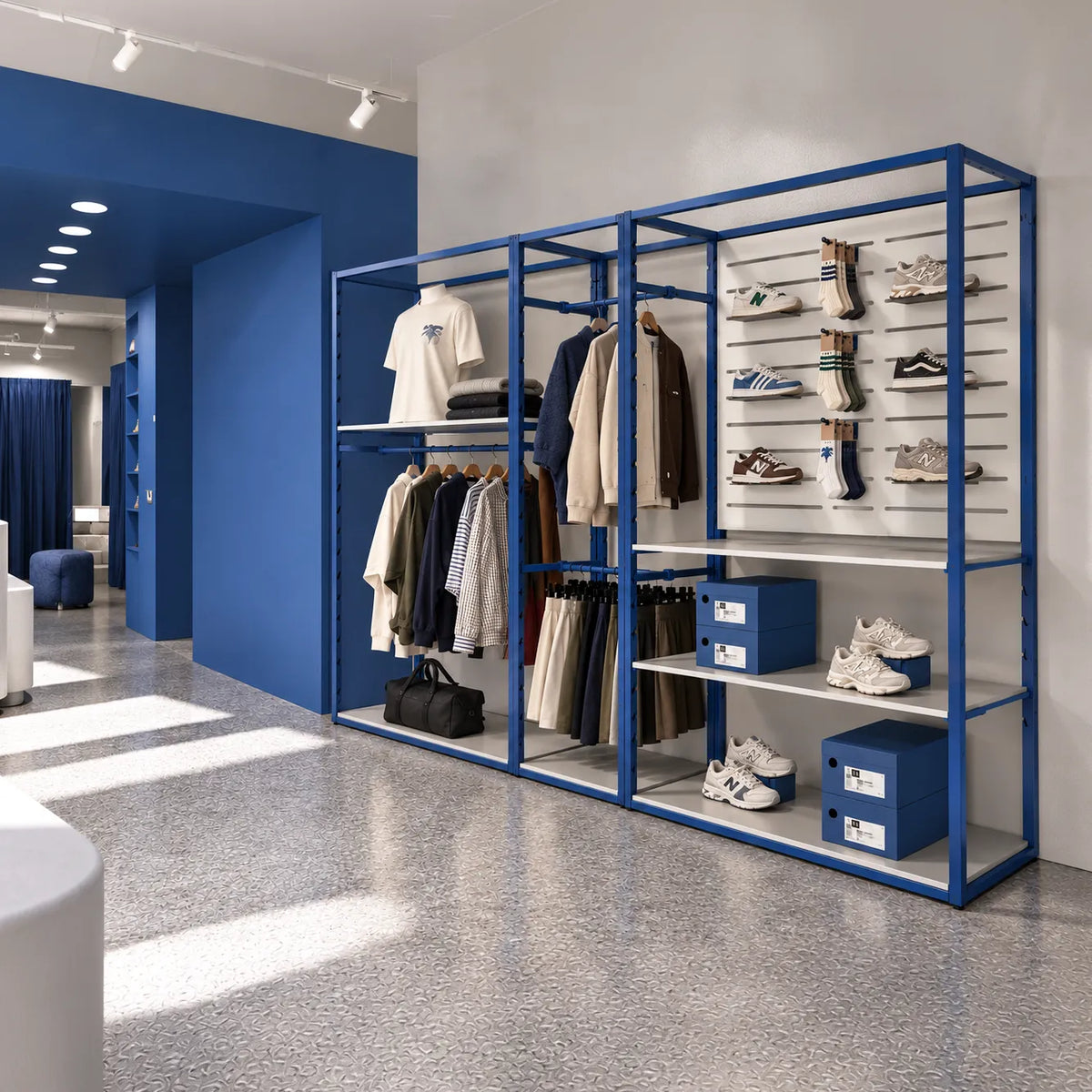Panneau Slatwall rainuré pour Présentoir Cadre
