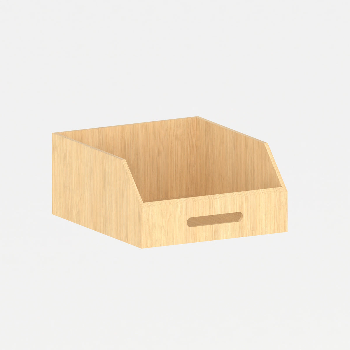 Box de rangement modulaire de 40 cm pour la valorisation de produits en boutique.