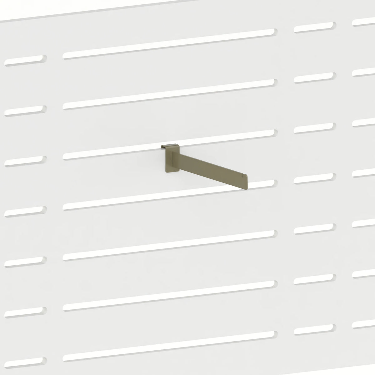 Bras droit pour portant (panneau Slatwall) — coloris kaki