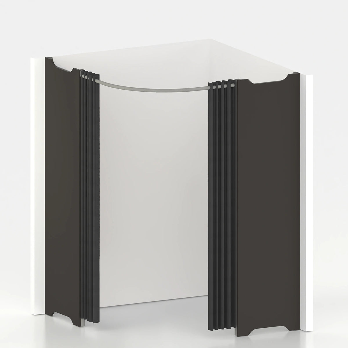 Cabine essayage d'angle PMR Ø 150 cm