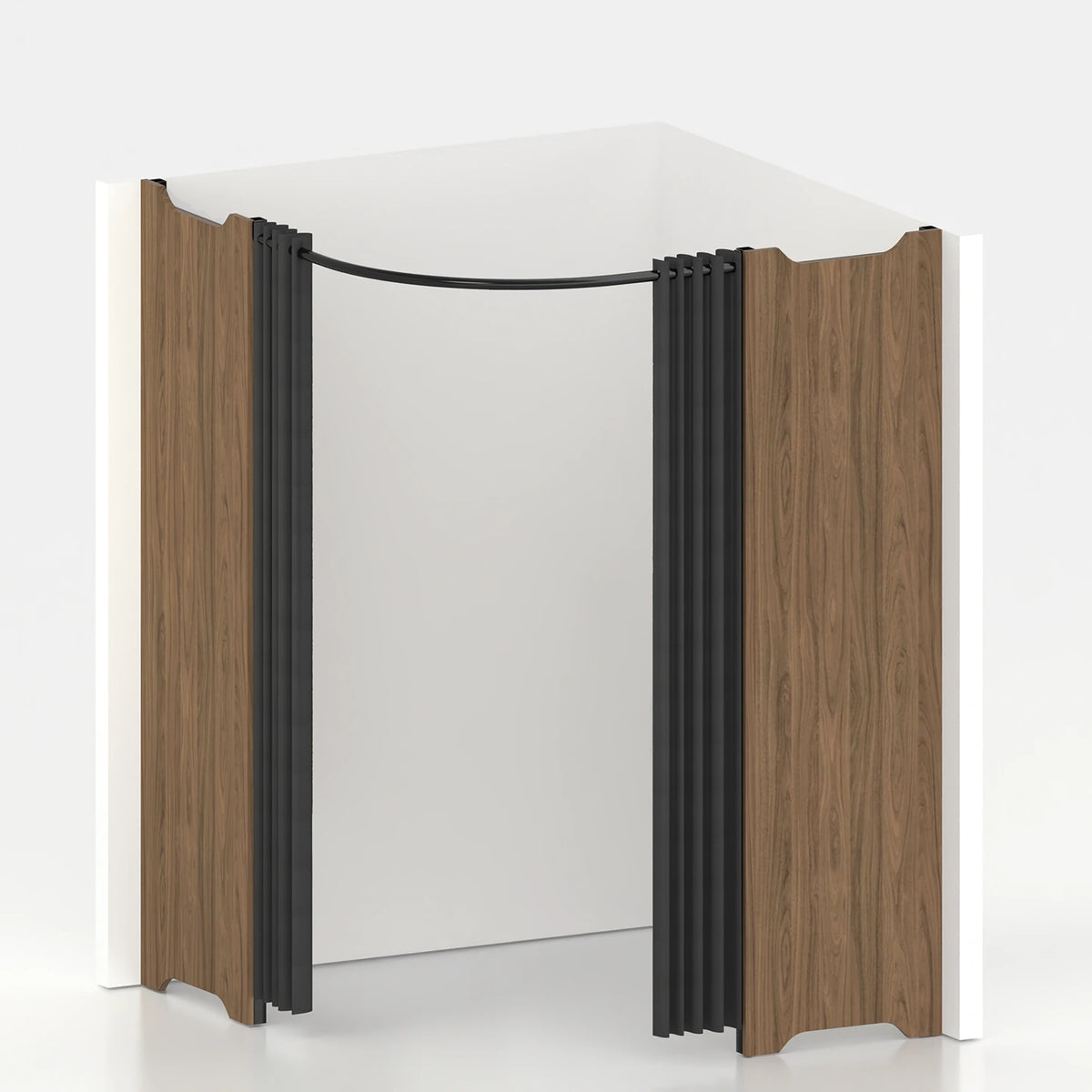 Cabine essayage d'angle PMR Ø 150 cm