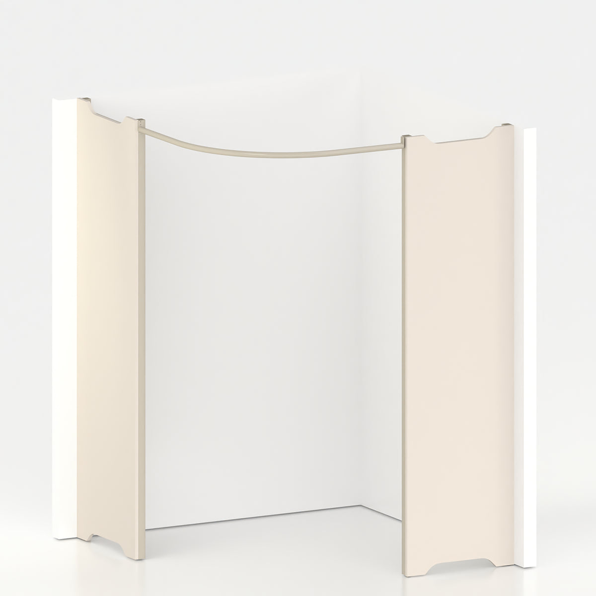 Cabine essayage d'angle PMR Ø 150 cm