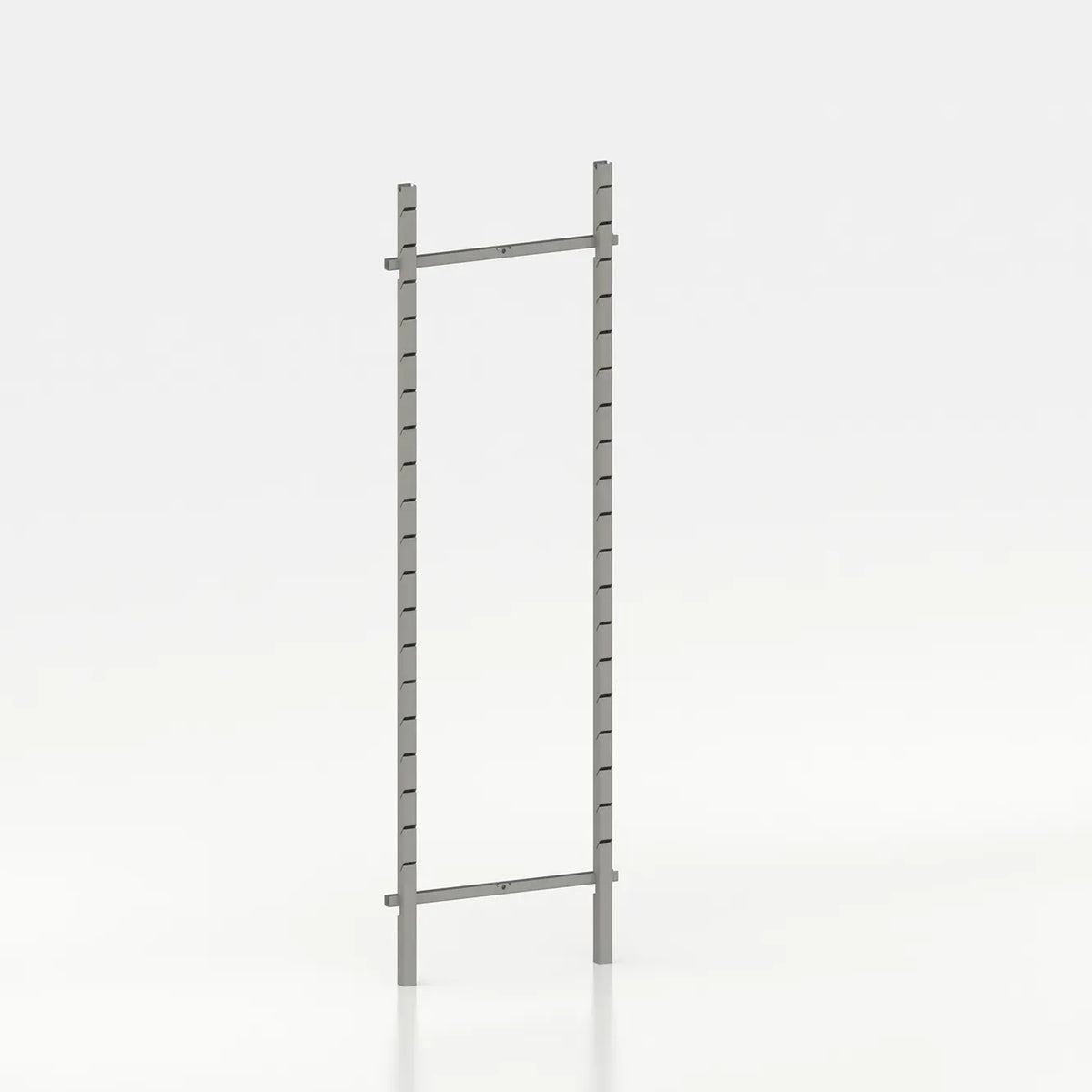 Kit d'agencement 70 cm (1 module 60 cm pour encoche) avec 2 montants Poto et jeu de lisses 70 cm — coloris gris