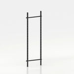 Kit d'agencement 70 cm (1 module 60 cm pour encoche) avec 2 montants Poto et jeu de lisses 70 cm — coloris noir