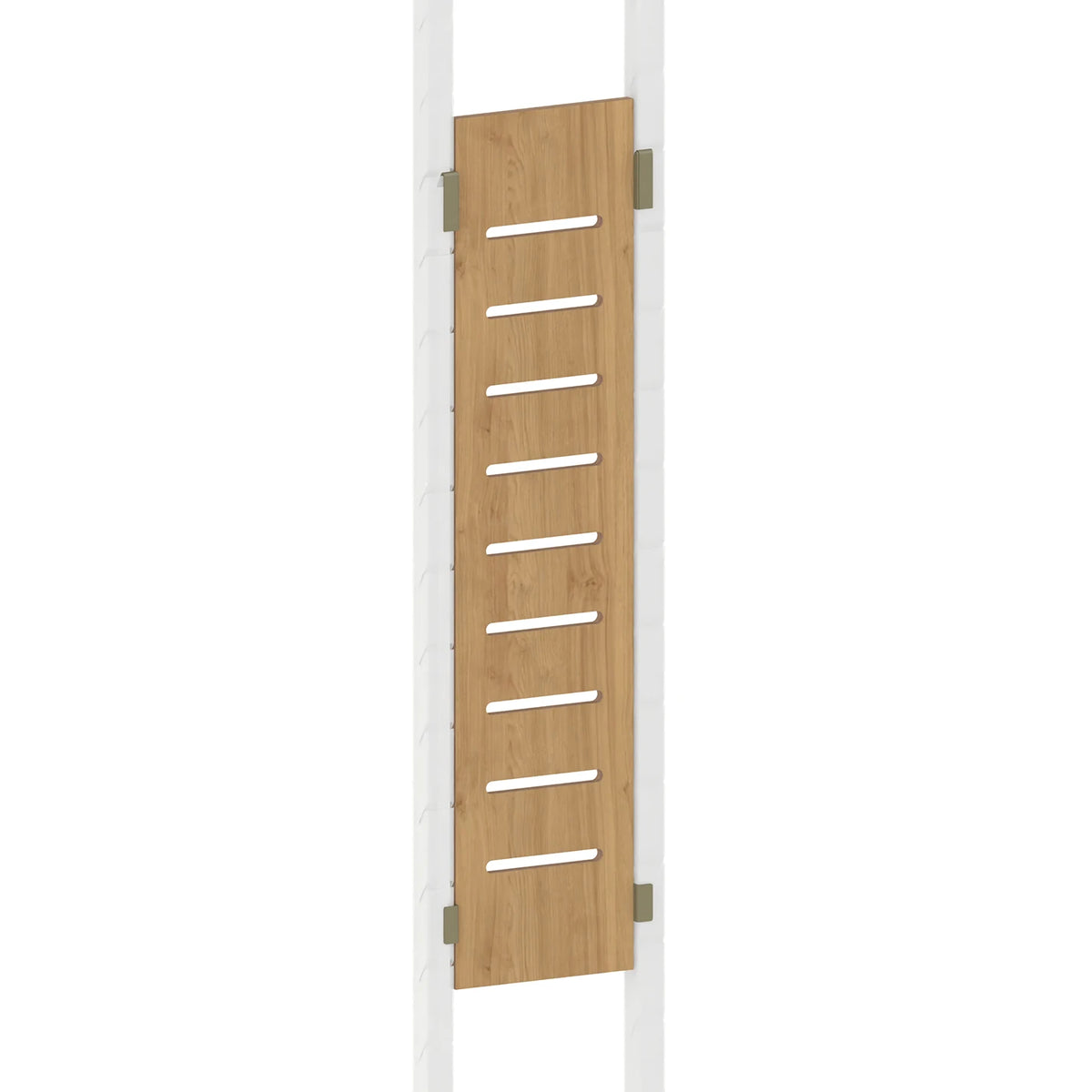 Panneau bois Slatwall - Demi hauteur
