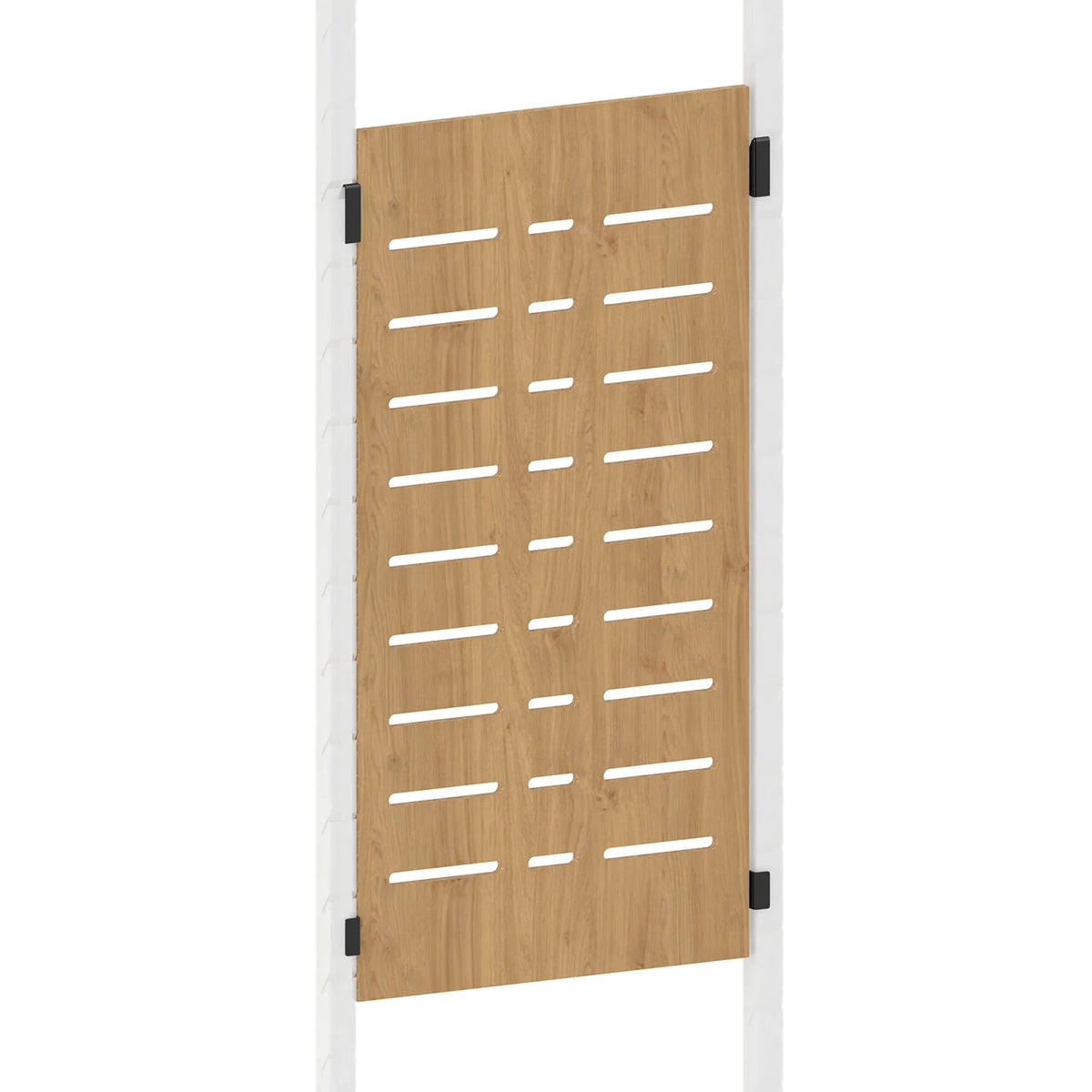 Panneau bois Slatwall - Demi hauteur