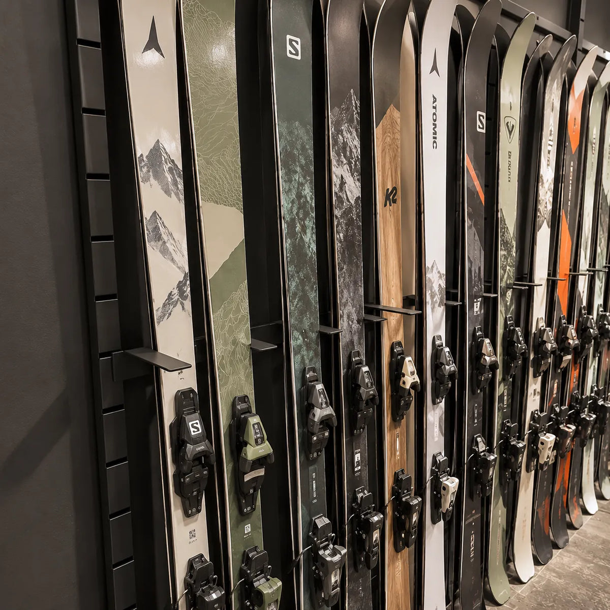 Stockage skis