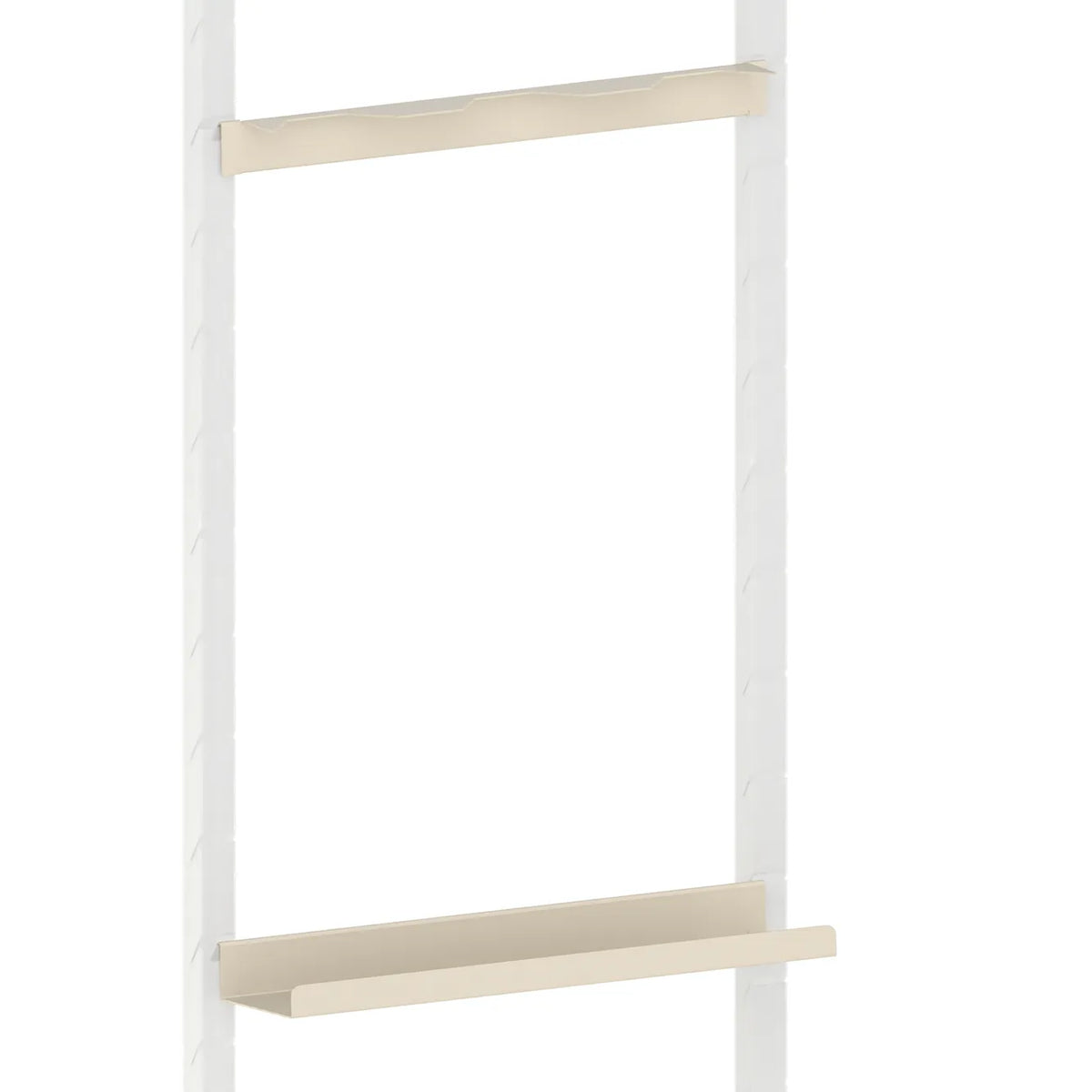 Support d'exposition pour 3 paires de skis (fixation encoche) — coloris beige