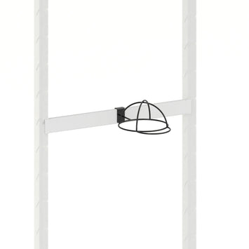 Support d'exposition pour casquette (barre de charge) — coloris noir